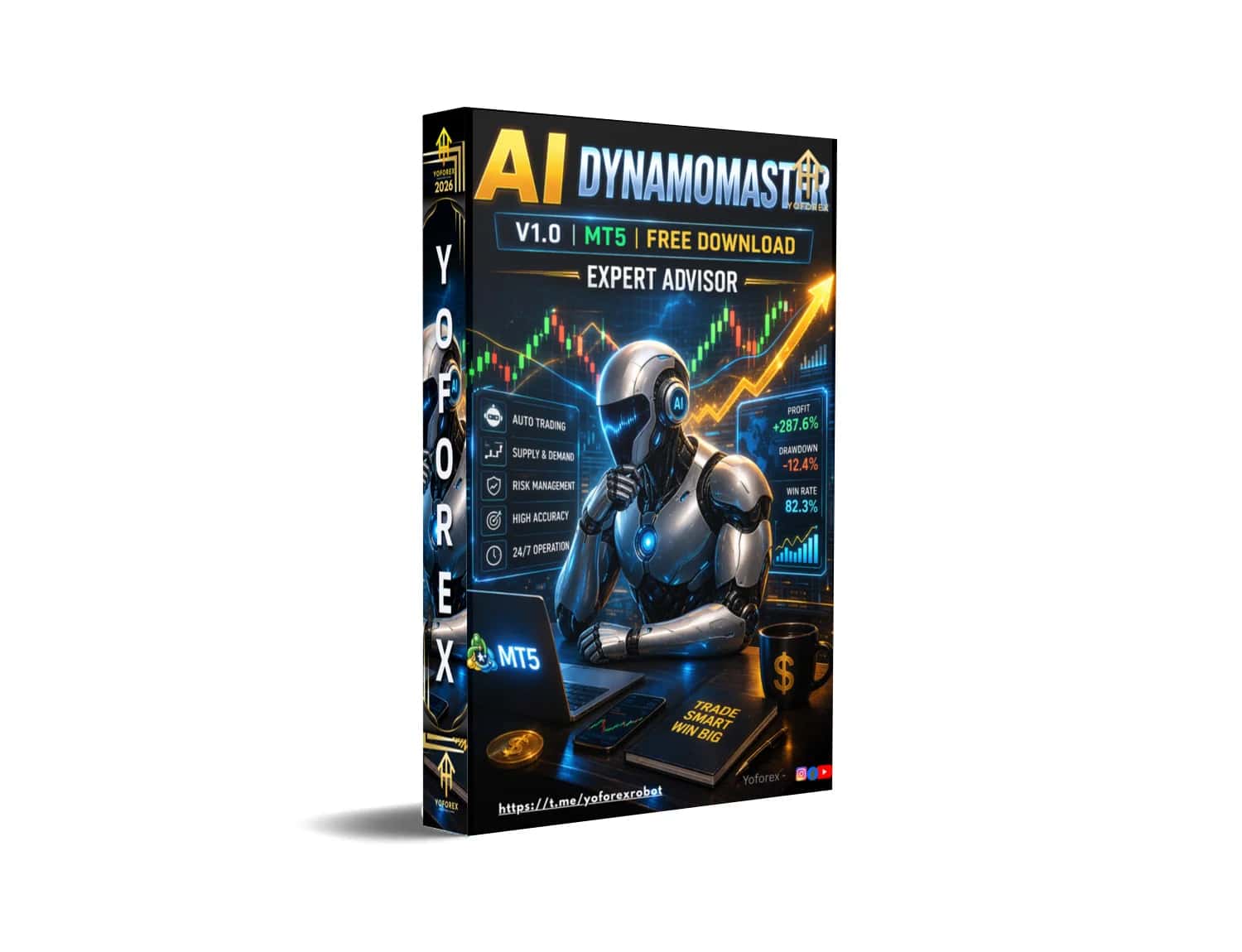 Explode Your Forex Profits NOW with AI DYNAMOMASTER EA MT5 – Grab It Before It's Gone!