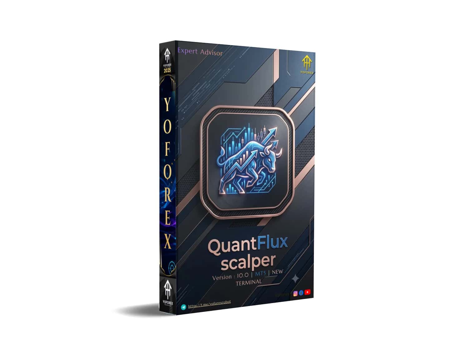 QuantFlux Gold Prop Firm Ready  EA V10.0 MT5