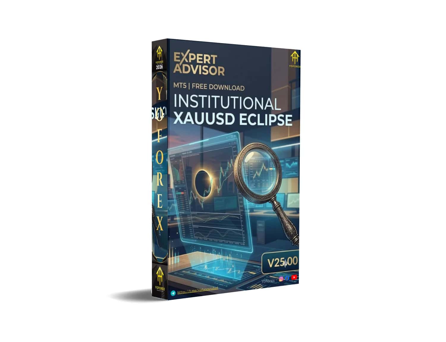 Institutional XAUUSD Eclipse EA V25.00 MT5 