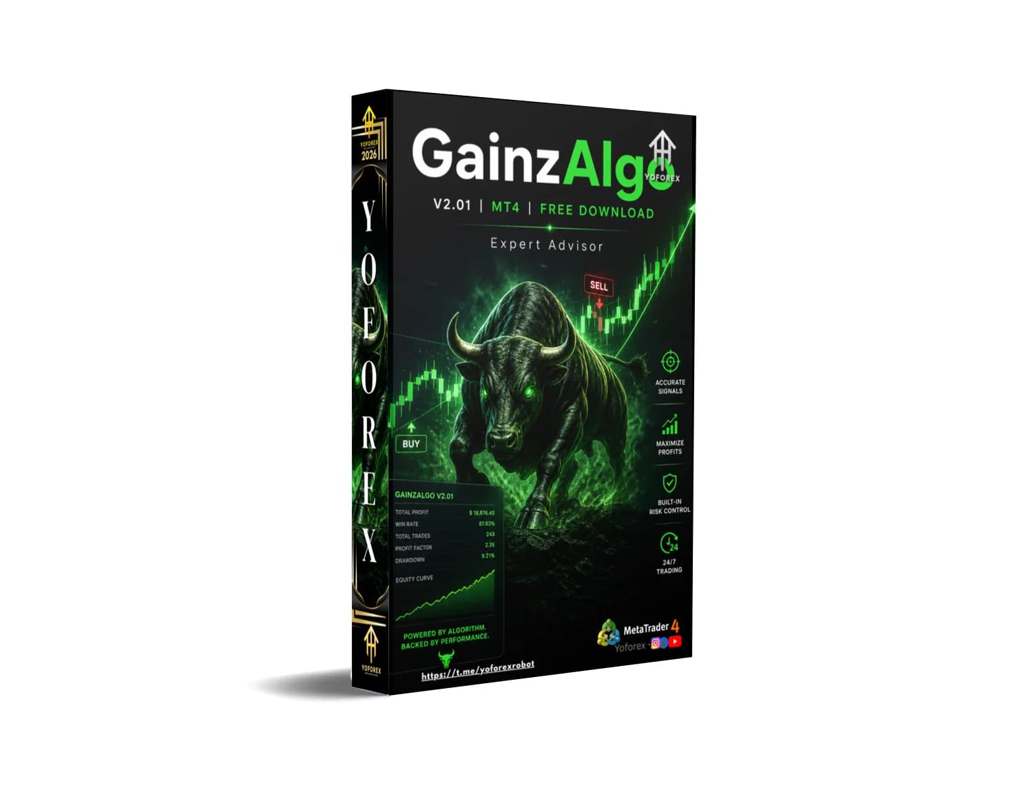 Explode Your Forex Profits with GainzAlgo MT4 EA – Free Download Alert!