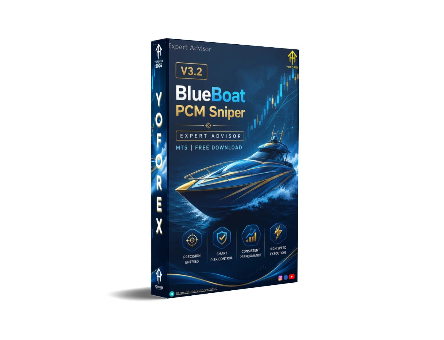 BlueBoat PCM Sniper EA V3.2 MT5 