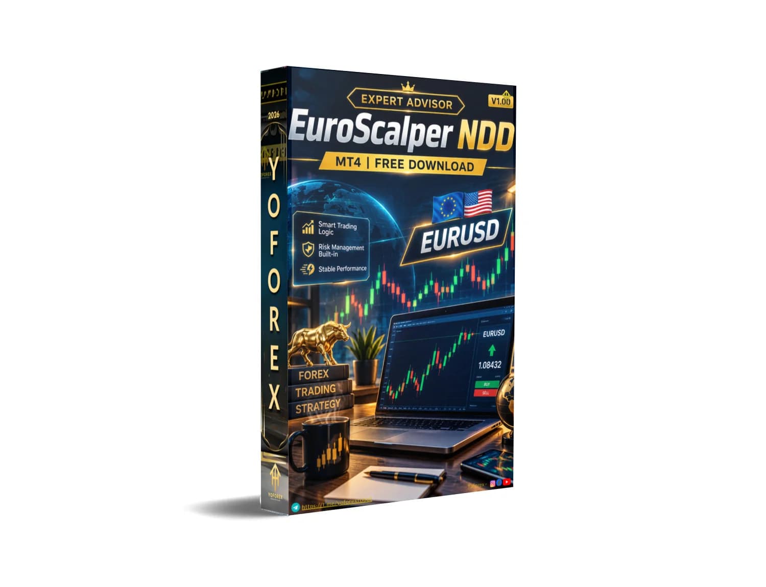 Euroscalper NDD EA V1.00 MT4 