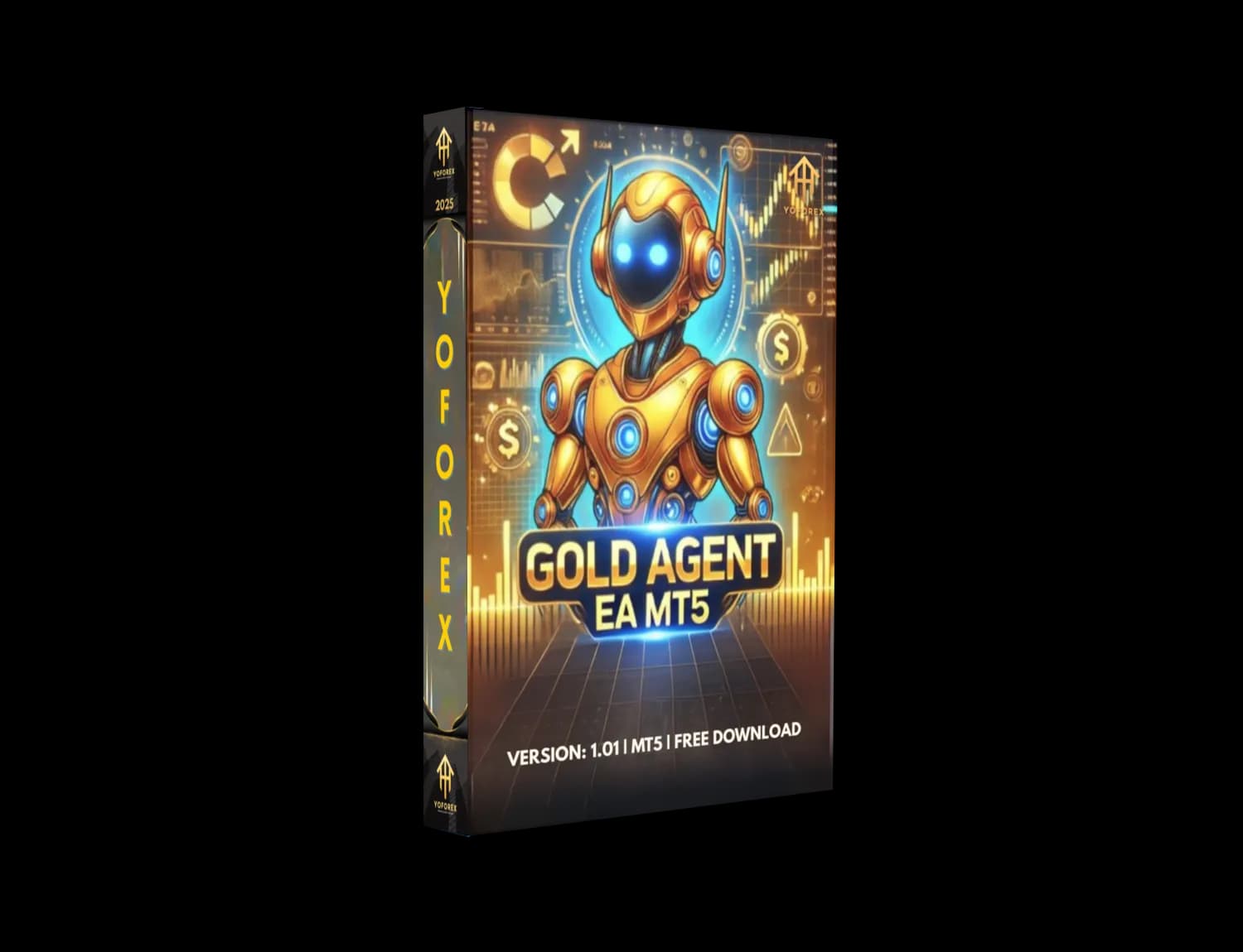 Gold Agent EA V1.01 MT5: Precision Gold Scalper & Trend Automator - FREE DOWNLOAD