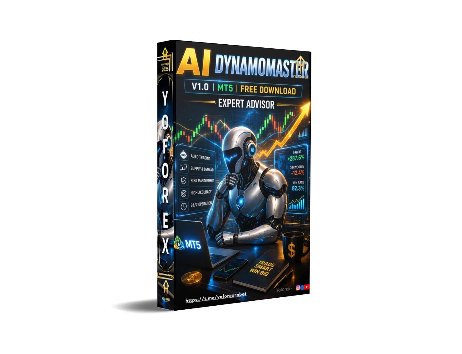 Explode Your Forex Profits NOW with AI DYNAMOMASTER EA MT5 – Grab It Before It's Gone!