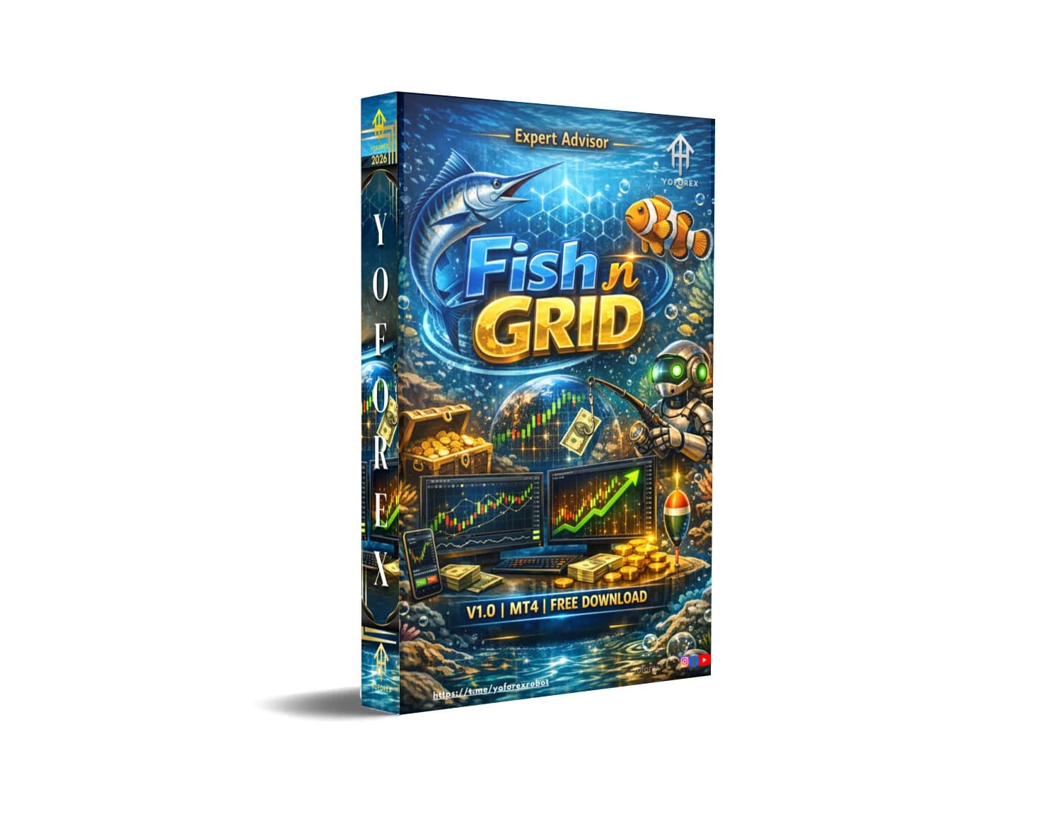 Explode Your Forex Profits NOW with Fish n Grid EA MT4!