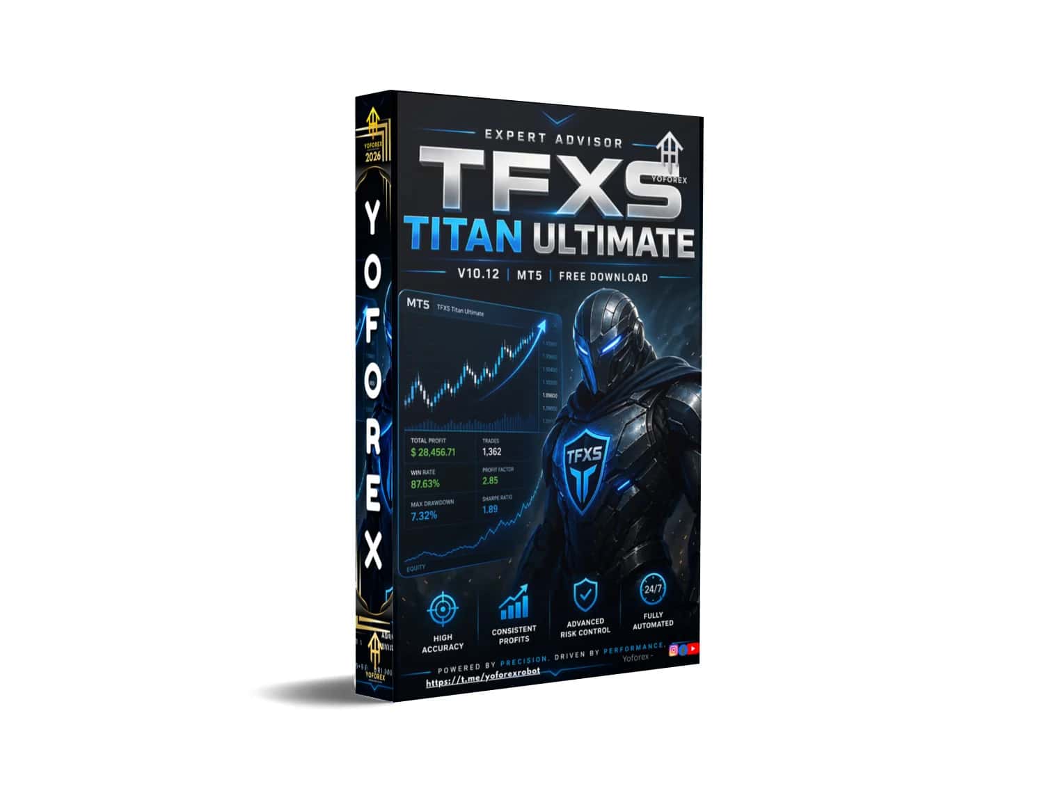Explode Your Profits NOW: TFXS Titan Ultimate EA MT5 Unleashed!