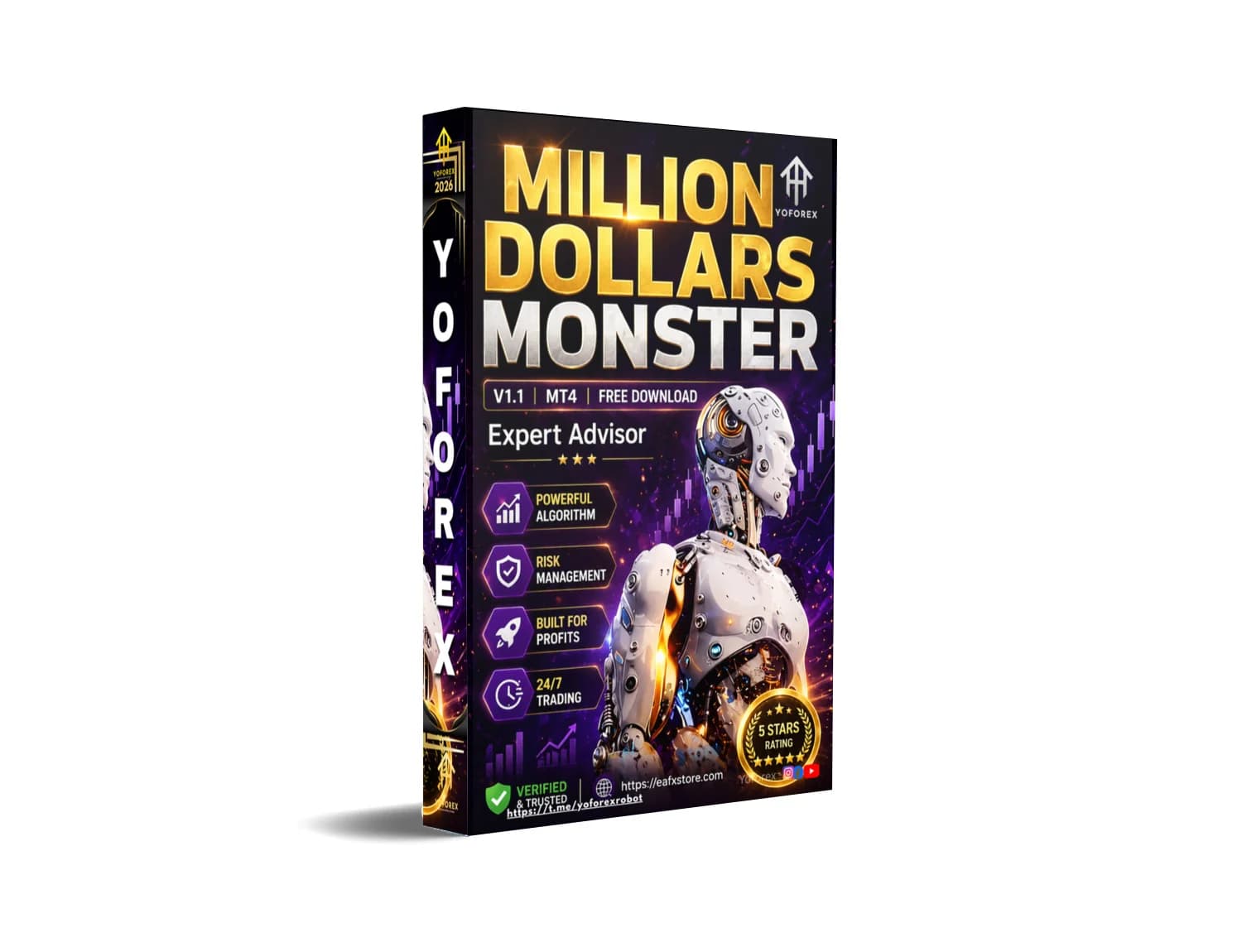 Explode Your Forex Profits: Million Dollars Monster EA MT4 – Free Download Now!