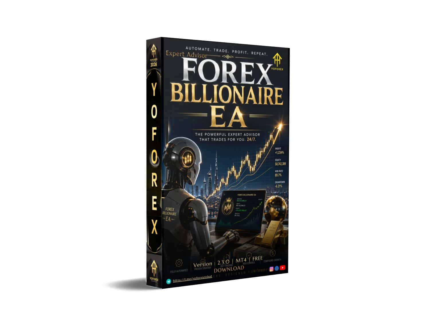 Forex Billionaire EA V2.3.0 MT4 Download: Become a Forex Billionaire NOW!