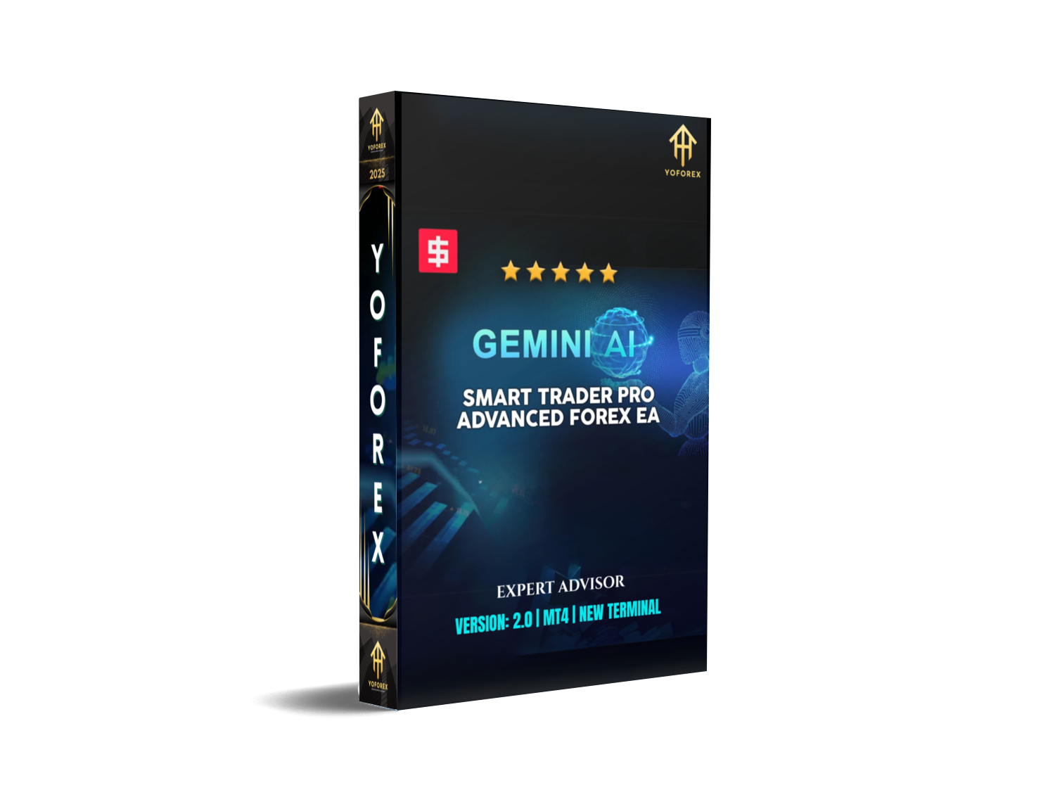 Gemini AI Smart Trader Pro EA V2.0 MT4: AI-Powered Forex Automation - FREE DOWNLOAD